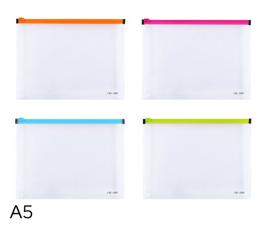 Obal spisový se zipem FASHION A5 DELI E38976 mix Obal spisový se zipem FASHION A5 DELI E38976 mix
