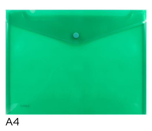 Obal spisový s klopou a drukem A4 LUMA, zelený Obal spisový s klopou a drukem A4 LUMA, zelený