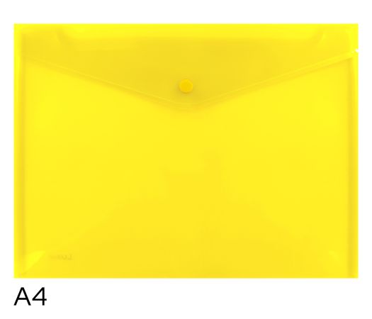 Obal spisový s klopou a drukem A4 LUMA, žlutý Obal spisový s klopou a drukem A4 LUMA, žlutý