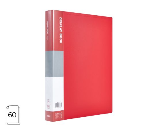 Katalogová kniha 60l DELI E38148 červená
