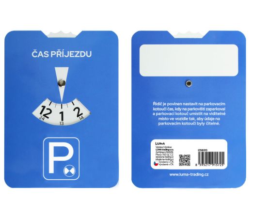 Parkovací hodiny papírové LUMA Parkovací hodiny papírové LUMA