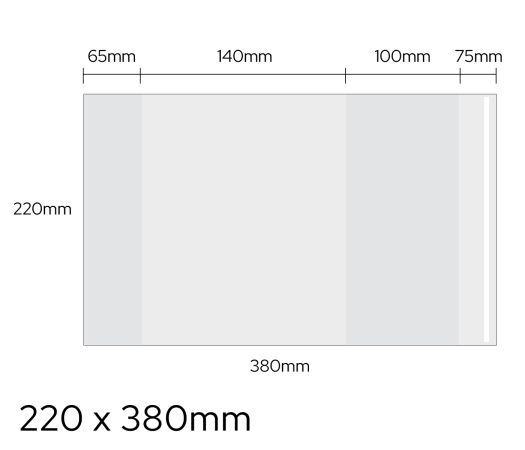 Obal univerzální 90mic, 220 x 380mm LUMA Obal univerzální 90mic, 220 x 380mm LUMA
