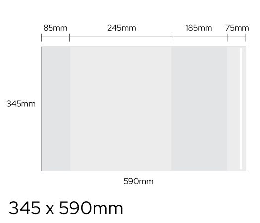 Obal univerzální 130mic ATLAS, 345 x 590mm LUMA Obal univerzální 130mic ATLAS, 345 x 590mm LUMA