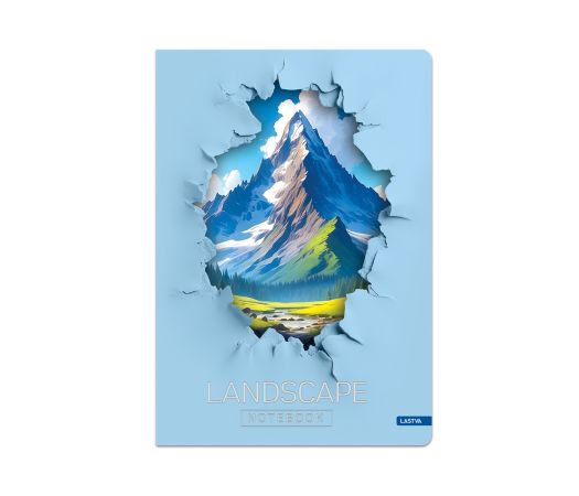 Kniha záznamová A5 linka  96l Landscape2