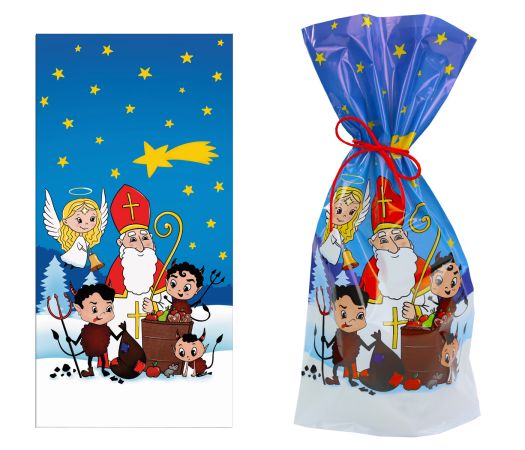 Sáček mikulášský 20 x 40cm nadílka 2 LUMA Sáček mikulášský 20 x 40cm nadílka 2 LUMA