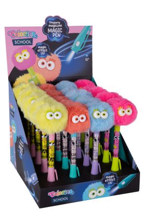 Propiska Secret Pen Colorino Pom Pom ,balení 20 ks