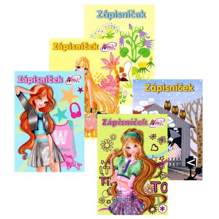 AKIM zápisníček A6 mix /10/ ,balení 10 ks