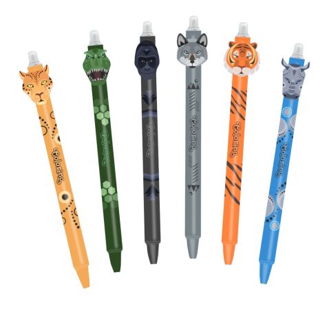 Colorino propiska Animals gumovací /36/ ,balení 36 ks