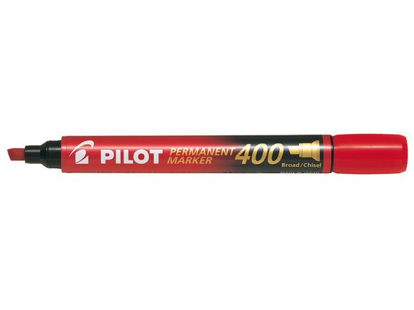 PILOT marker SCA-400-R červený /12/ ,balení 12 ks