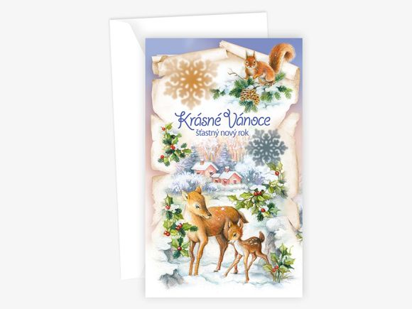 Vánoční přání N 12-311