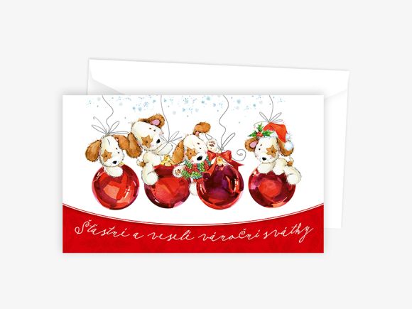 Vánoční přání N 12-334