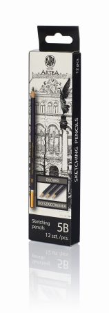 Tužka skicovací ASTRA ARTEA 5B ,balení 12 ks Tužka skicovací ASTRA ARTEA 5B ,balení 12 ks