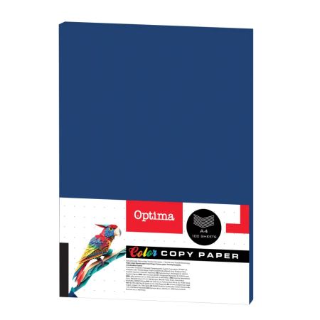 Xeropapír OPTIMA 80g A4 100l modrý tmavě Xeropapír OPTIMA 80g A4 100l modrý tmavě
