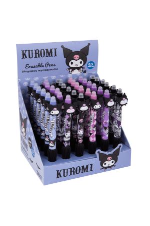 Gumovací pero Kuromi s figurkou ,balení 36 ks Gumovací pero Kuromi s figurkou ,balení 36 ks