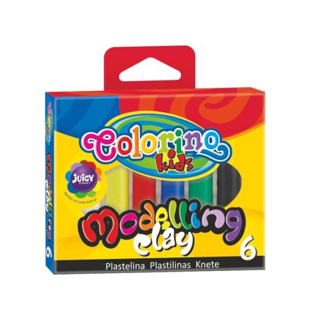 Colorino plastelina 6 barev New ,balení 6 ks