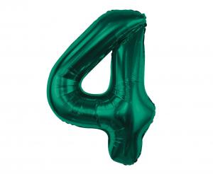 Balónek fóliový BEAUTY&CHARM 85 cm lahvově zelený 