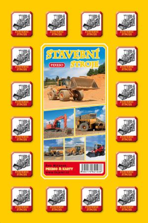 MP pexeso A4 Stavební stroje