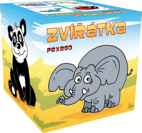 MP pexeso BOX LUX Zvířátka MP pexeso BOX LUX Zvířátka