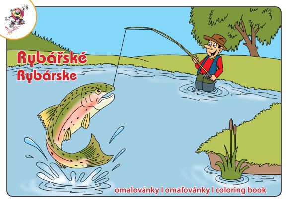 MP omalovánky A5 rybářské