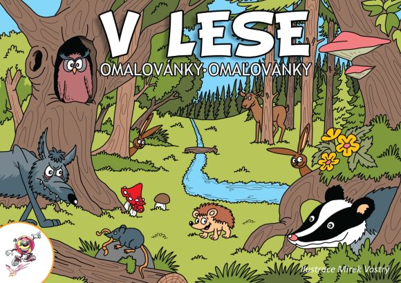 MP omalovánky LUX V lese