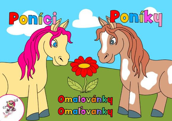 MP omalovánky LUX Poníci