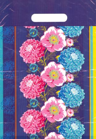 LIKA taška PE 25x35 průh.Chryzantény/100 ,balení 100 ks