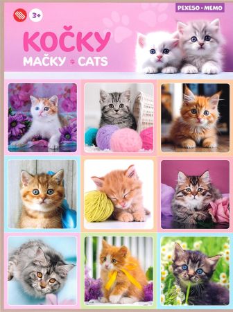 Pexeso Kočky Pexeso Kočky