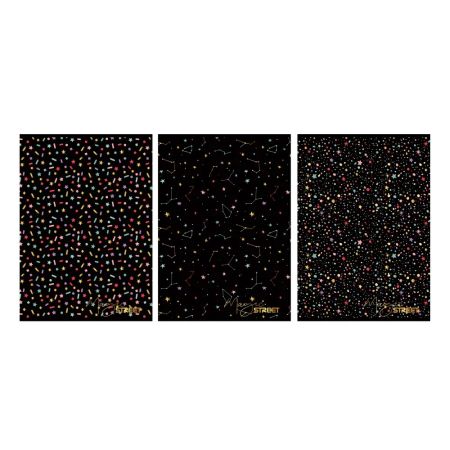 Sešit A4 54 listů Black&Gold nelinkovaný ,balení 10 ks Sešit A4 54 listů Black&Gold nelinkovaný ,balení 10 ks