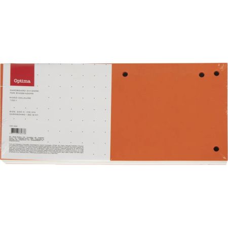 OPTIMA rozřaďovač kartonový 235 x 105 mm 100ks