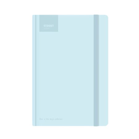 Blok PASTEL A5 linka - Blue s gumou