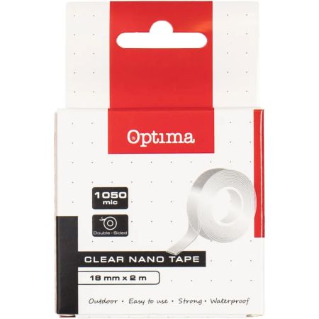 Lepicí páska NANO oboustranná 18 mm 2 m
