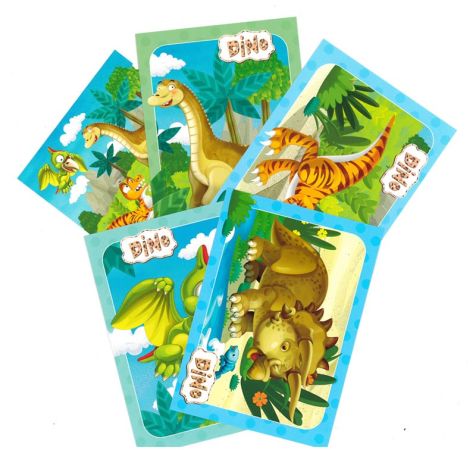 Pohlednice Dino mix ,balení 50 ks Pohlednice Dino mix ,balení 50 ks