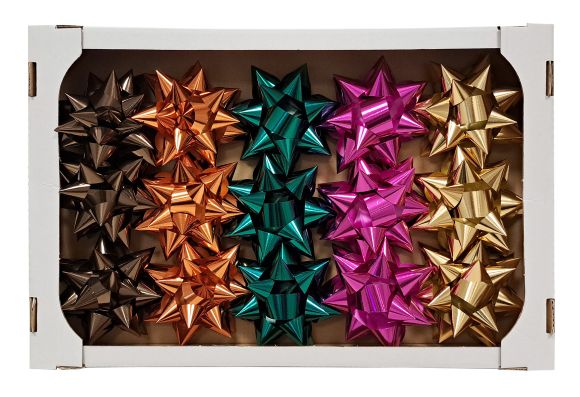 Dárková rozeta Maxi metal set 2 ,balení 15 ks