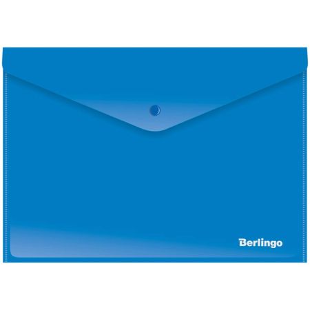 BERLINGO obálka A4 PP druk opal blue ,balení 10 ks