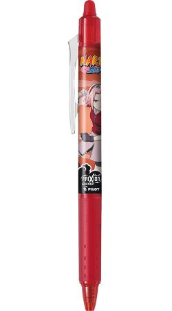Přepisovatelný roller FriXion Clicker Naruto - červený