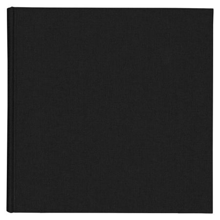 Skicák v deskach 21x21cm/80l 90g černý