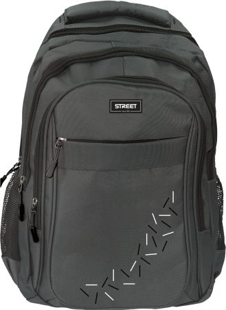Studentský batoh Round Minimalistic Ash