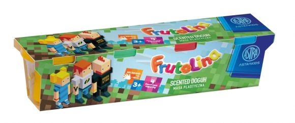 ASTRAFUN modelovací hmota 4x100g Frutolina PIXEL