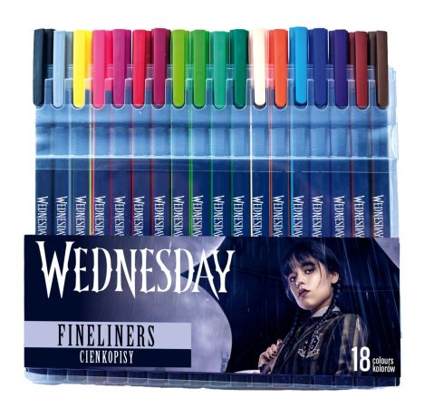 ASTRA Wednesday popisovače trojhranné 18 barev