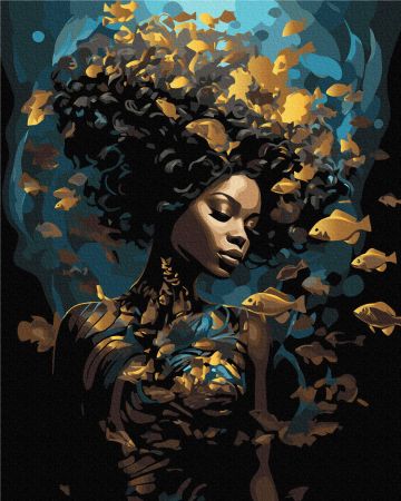 Plátno malířské - malování podle čísel Zlatý Paprsek