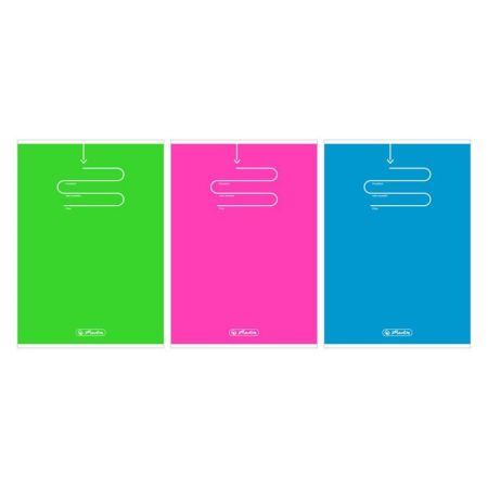Sešit A5/60l 70g COLOR BLOCKING /5/ linkovaný ,balení 5 ks