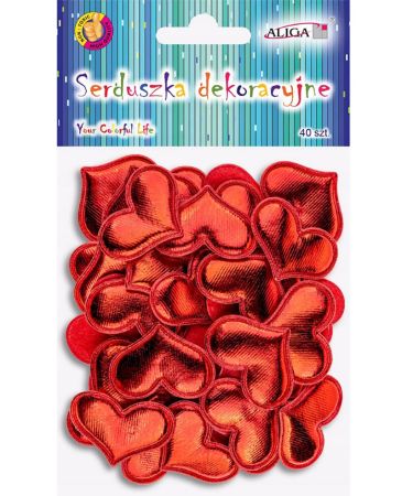 ALIGA srdíčka 40ks 3.5cm SDC-40