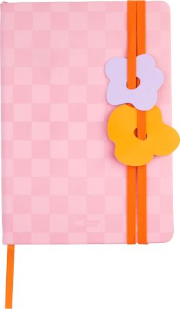 Notes s gumou BLOOM A5 80g/m2 80 listů DOTS