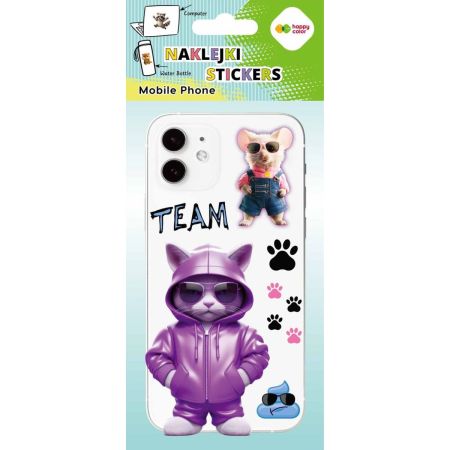 Samolepky NA MOBIL 9 x 20,5 cm - Cool Team Samolepky NA MOBIL 9 x 20,5 cm - Cool Team
