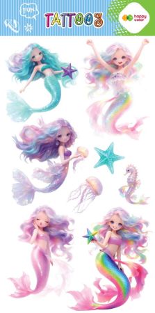 Tetování MAGICAL SIRENS 10x20cm