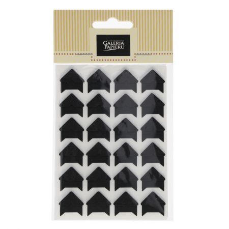 Fotorůžky samolepící černé 72 ks