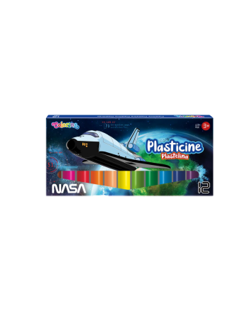 Colorino plastelína 12 barev NASA