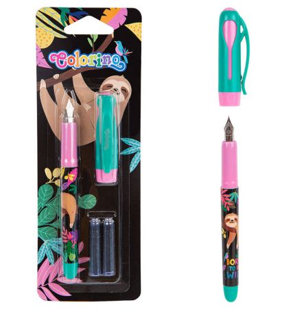 Pero na bombičky COLORINO WILDKID na blistru + bombičky 2 ks Pero na bombičky COLORINO WILDKID na blistru + bombičky 2 ks