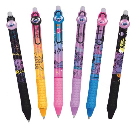 Gumovací pero Disney Stitch black ,balení 36 ks