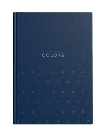 Záznamní kniha A4 96 listů 70 g čtvereček COLORS ,balení 5 ks